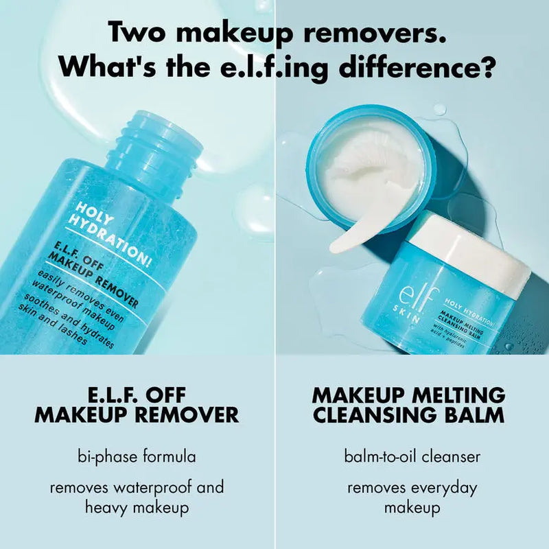 Holy Hydration! E.L.F. off Waterproof Makeup Remover