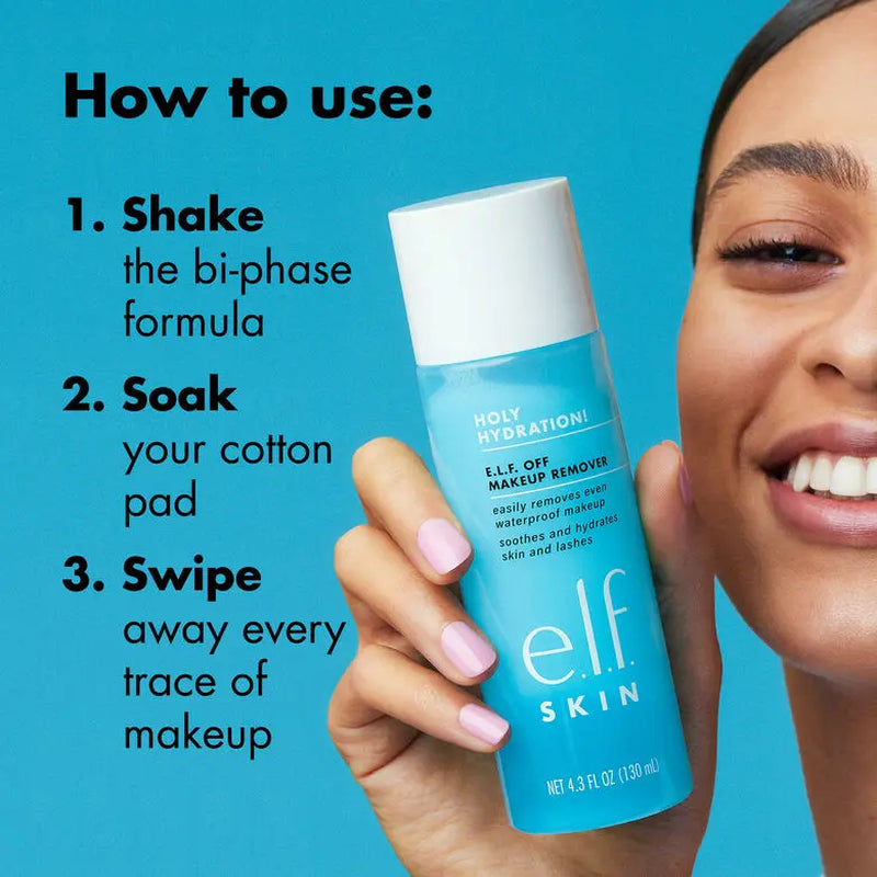 Holy Hydration! E.L.F. off Waterproof Makeup Remover