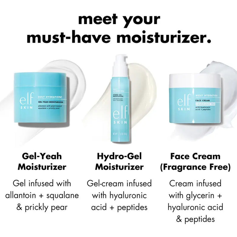 Holy Hydration! Hydro Gel Moisturizer with Hyaluronic Acid
